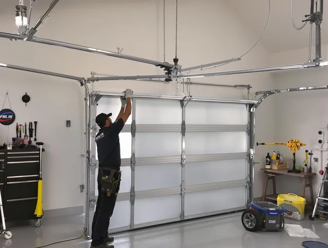 Medina Garage Door Repair certified team performing precision garage door installation in Medina