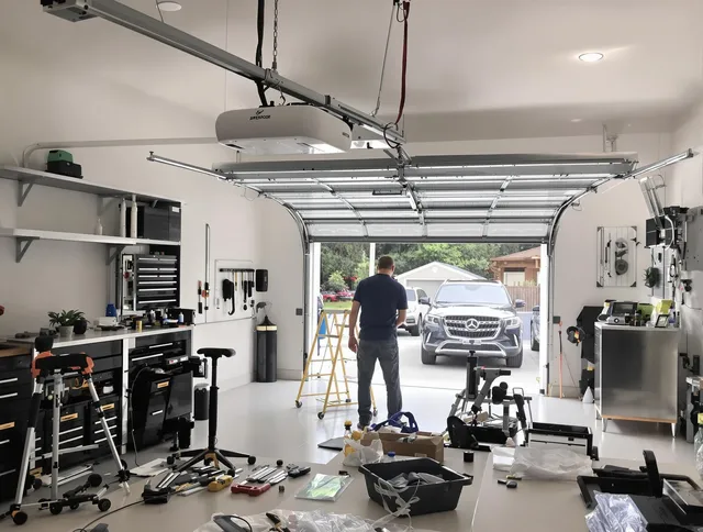 Garage door opener installation by Medina Garage Door Repair in Medina