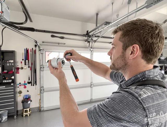 Garage door opener repair service by Medina Garage Door Repair in Medina
