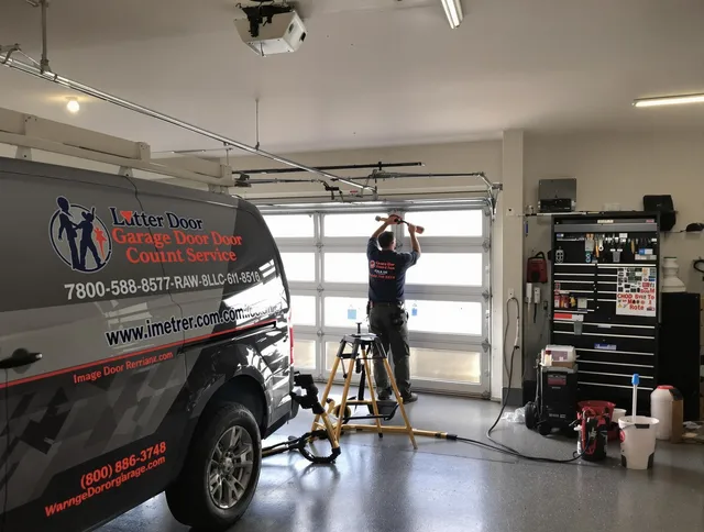 Medina Garage Door Repair team performing same-day garage door repair in Medina